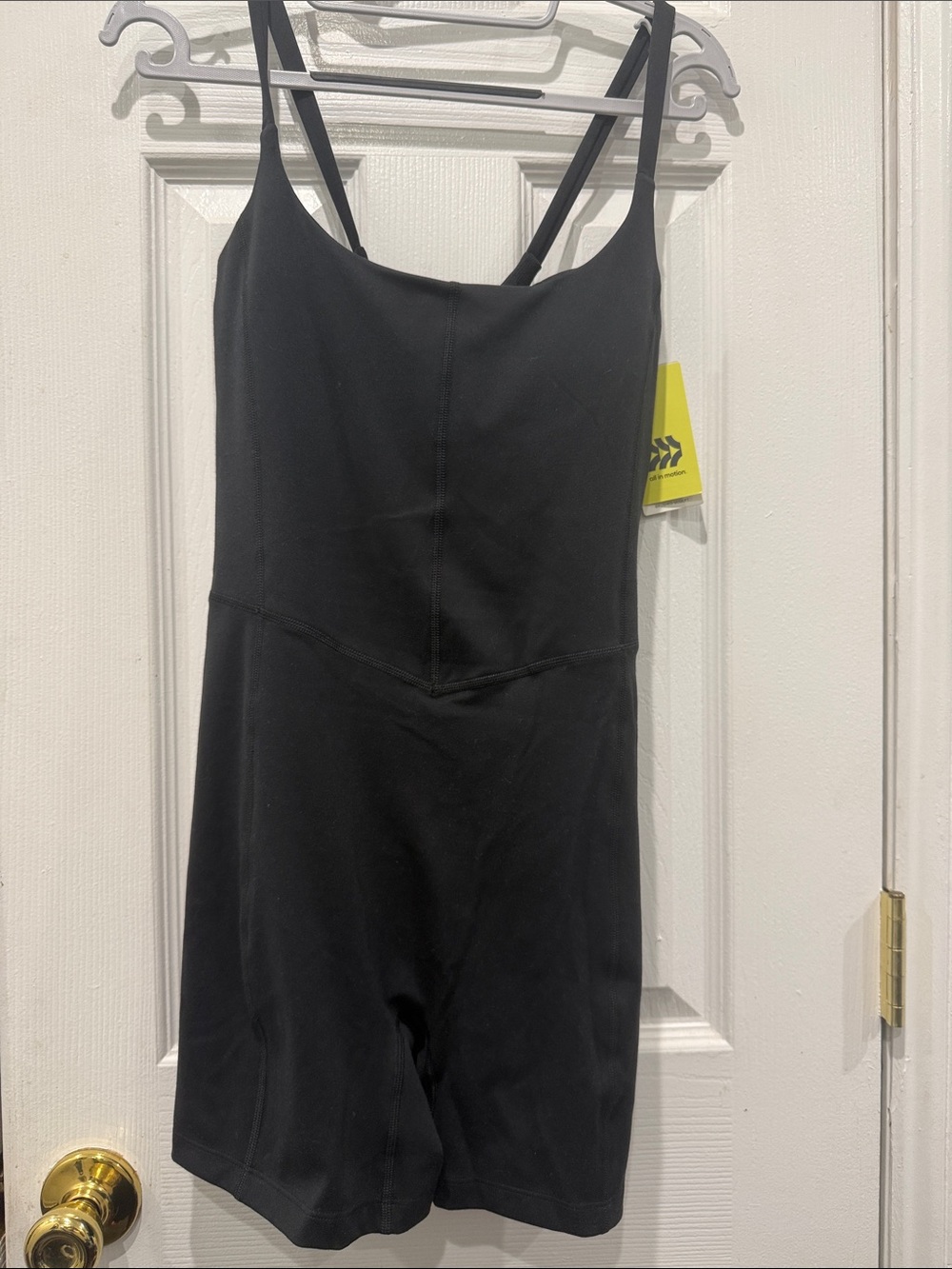 All in Motion Black Short Bodysuit - Picture 3 of 8